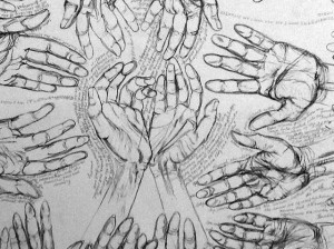 Occam's Hand drawing, detail, by Jack Butler